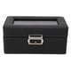 thumbnail image 5 of Caja de almacenamiento de joyas ANGGREK para relojes Vitrina de reloj de una sola capa Suave, 5 of 8