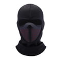 thumbnail image 1 of Cold Weather Fleece Lined Face Cover Polyester Windproof Thermal for Cycling Skiing Winter Outdoor Sports, 1 of 5