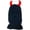 Black, variant on Handcrochet Balaklava Hat Adult Novelty Devil Horn Brimless Hat Women Hooded HatUnisex Outdoor Sport Headgear