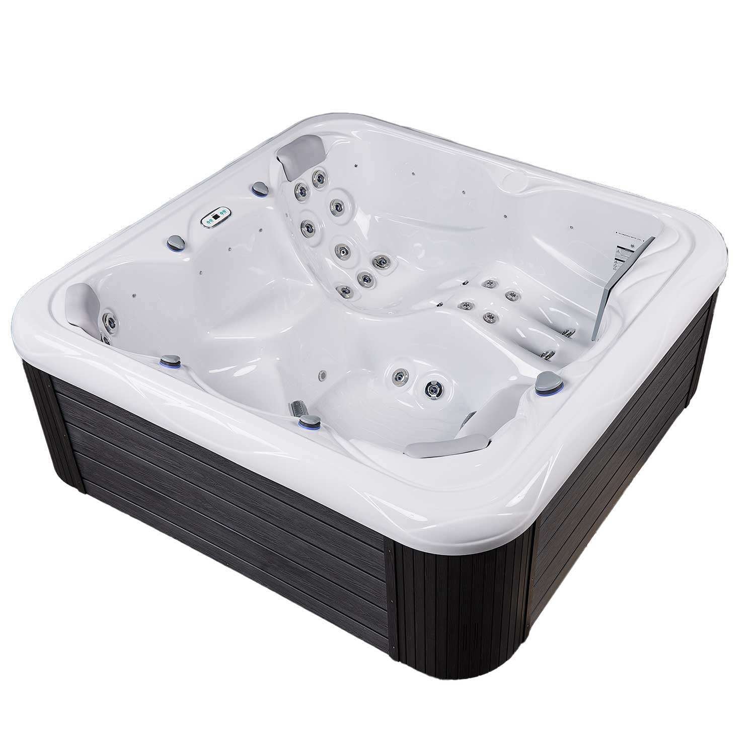 Bueno Spa New York 6 - Person 49 - Jet Hot Tub, Ice White