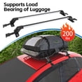 thumbnail image 5 of 1 Pair 200LBS Roof Rack Crossbar Adjustable Aliuminum Roof Rail Crossbar Retractable Baggage Luggage Carrier Top Roof Crossbar, 5 of 6
