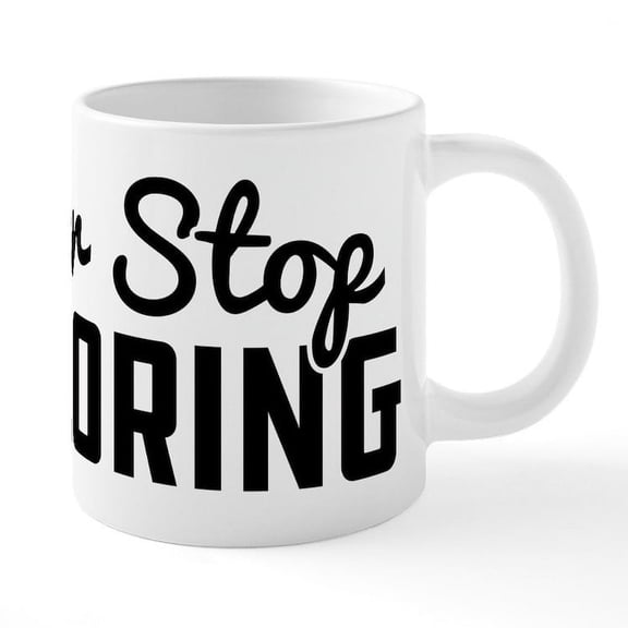 CafePress - Never Stop Exploring - 20 Oz White Ceramic Mega Mug