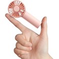 thumbnail image 1 of Ventilador CHAO Mini Rosa Portátil Con Batería 2000 mAh USB 3 Velocidades, 1 of 5