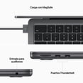 thumbnail image 3 of MacBook Apple Air M2 Chip M2 8GB 512GB Gris Espacial, 3 of 5