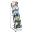 thumbnail image 4 of Safco Onyx 5 Pocket Steel Metal Floor Magazine Rack in Black, 4 of 4