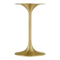 thumbnail image 4 of Modway Lippa 20" Round Artificial Marble Side Table in Gold White, 4 of 7