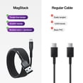 thumbnail image 4 of STATIK MagStack USB C Charging Cable, Organized Clutter-Free Magnetic Cable, 27W Fast Charging & Data Transfer, USB to USB C Magnetic Charging Cable, 4 of 9