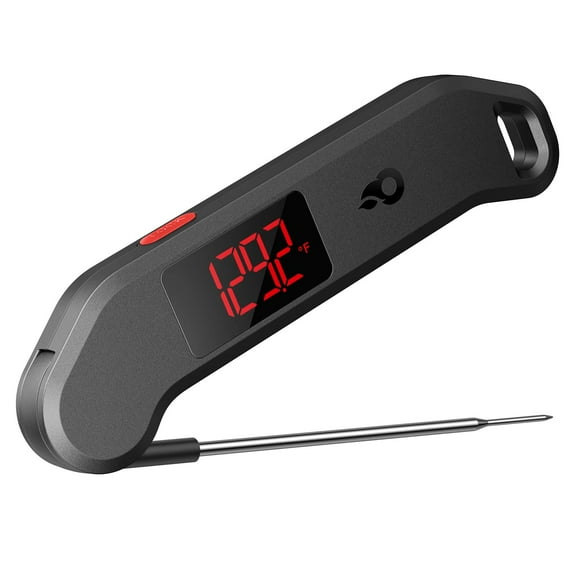 ThermoMaven Digital Meat Thermometer, Instant Read Food Cooking Thermometer with High Accuracy, IP65 Waterproof, Bright Backlit for Kitchen, Grill, BBQ, Candy, Oven
