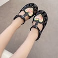 thumbnail image 3 of Eltusu Girls Jellies, No Slip PVC Summer Flat Casual Jelly Shoes Black Size 10.5(Little Kids), 3 of 8