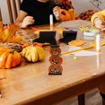 thumbnail image 4 of HUASHENG Halloween Decorations Happy Halloween Table Decorations Table Centerpieces Wooden For Halloween Dinner Table Topper Tray Room Decor Scary Dec, 4 of 6