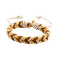 thumbnail image 2 of Pulsera Bohemia tejida a mano para parejas, portátil, regalo para hombres y mujeres, brazaletes ajustables para aniversario, cumpleaños, fiesta, damas, 2 of 8