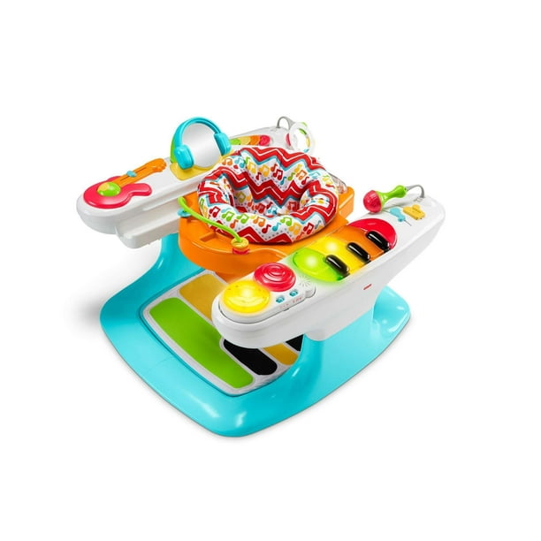 Fisher-Price 4-in-1 Step 'n Play Piano with Lights & Sounds -