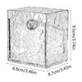thumbnail image 3 of onlyliua Ofertas Especiales Organizador de Pared de Algodón Cosmético, Caja de Almacenamiento para Algodón Desmaquillador, Caja de Almacenamiento para Algodón Quitauñas, Material Verde Abierto Renova, 3 of 6