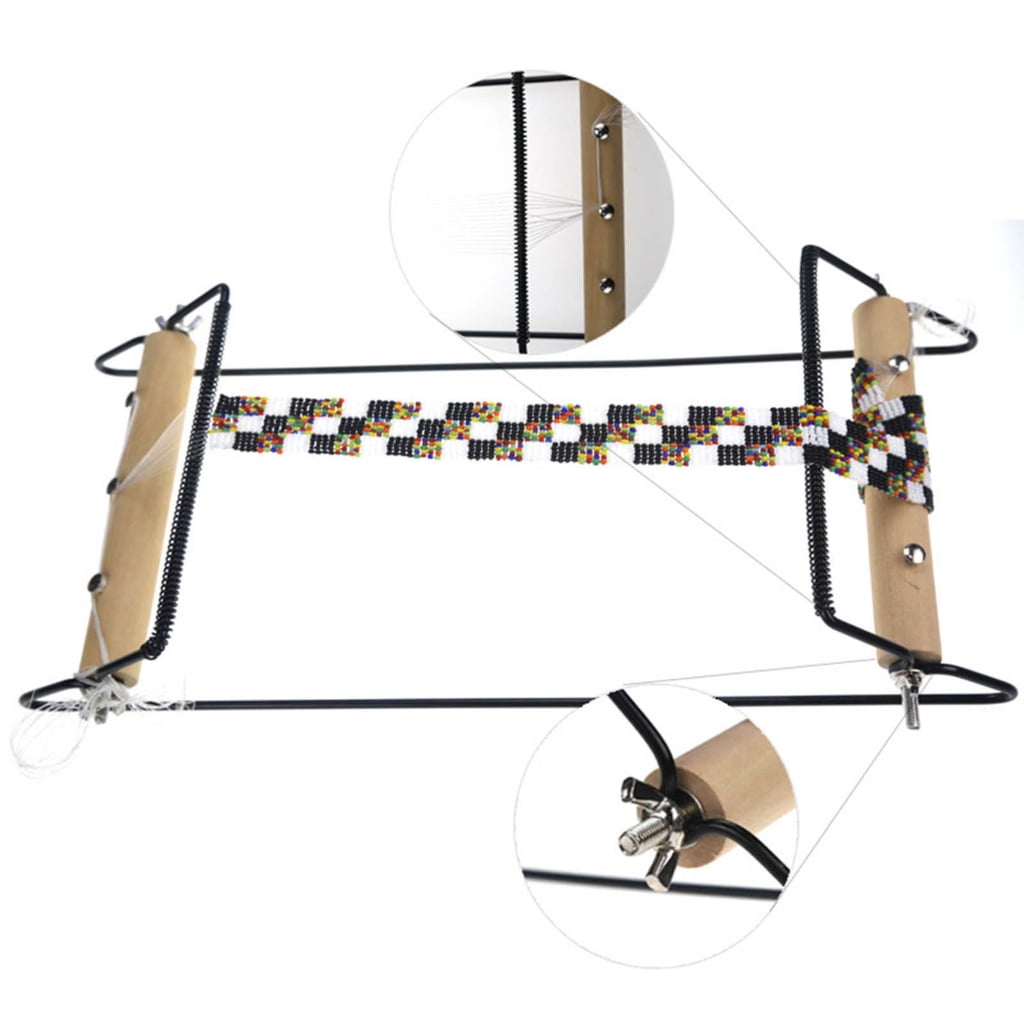 Aellinatey Bead Loom Weaving Machine Jewellery Loom for Weaving DIY Necklace Bracelets