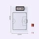thumbnail image 5 of Tablero de entrenamiento de pelota portátil de doble cara portapapeles para hacer estrategias Calcio1 Zulema Junta de entrenadores, 5 of 8