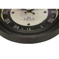 thumbnail image 3 of Monarch Specialties I 9083 - Clocks, 16" Round, Wall Clock, Antique Brown, Transitional, 3 of 4