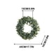 thumbnail image 2 of Simulated Flower Wreath Door Lintel Flower Wreath Decoration Rose Flower Wreath Fake Flower Wedding And Holiday Pendant, 2 of 7