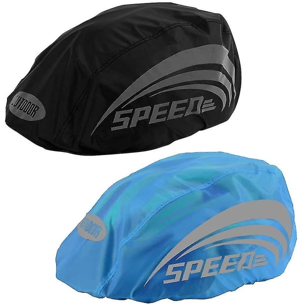 Paquete de 2 cascos de bicicleta cubierta de lluvia cubierta de casco impermeable protección de lluvia unisex cubierta de lluvia protección de casco cubierta de lluvia cubierta de lluvia