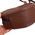 thumbnail image 5 of CSStudio Elegant Shoulder Bag Heart Shape PU Leather Small Handbag with Crossbody Strap, 5 of 7