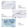 thumbnail image 4 of 2 Pcs Kettle and Tea Cup Kitchen Hand Towels with Hanging Loops Absorbent Soft Fast Drying Decor Bath Towels, 4 of 7
