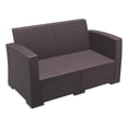 thumbnail image 2 of Compamia Monaco Causeuse d'Extérieur Brun avec Coussin, 2 of 7