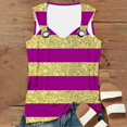 thumbnail image 4 of Puntoco Tops de cuello cuadrado, camisetas sin mangas para mujer, camisetas de verano, blusas holgadas informales sin mangas con cuello redondo, 4 of 5