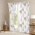 thumbnail image 3 of Manfei Boys Girls Xmas Jungle Black Out Curtains,Merry Christmas Curtains Pack of 2 (42x63 Each),Happy New Year Bedroom Curtains,Luxury Bedroom Decor, 3 of 6