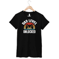 thumbnail image 2 of Dad Level Unlocked. Gamer New Dad Streetwear Adult Men's Black T-Shirt Father's Day Gift Dad to Be, 2 of 5