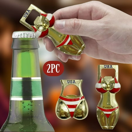 

PhoneSoap Fun Bottle Openers Bikini Design Fun Bottle Openers Portable No Violation Bottle Openers Multicolor