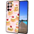 thumbnail image 1 of Compatible with Samsung Galaxy S21 Ultra Phone Case, cake-sweets-9 Case Silicone Protective for Teen Girl Boy Case for Samsung Galaxy S21 Ultra, 1 of 1