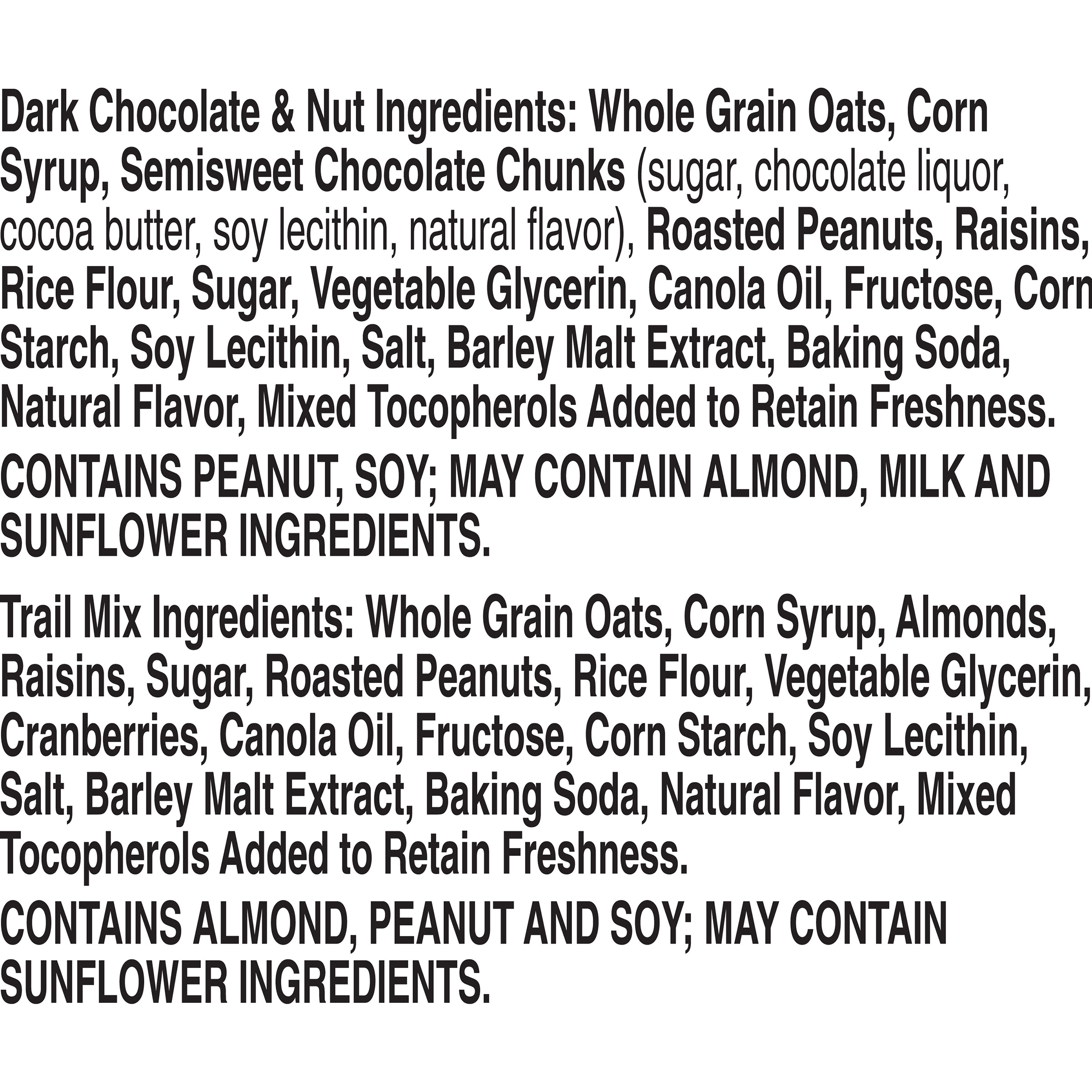 Nature Valley Chewy Granola Bar Trail Mix Variety Pack of Dark Chocolate & Nut and Fruit & Nut 12 - 1.2 oz Bars - image 5 of 6