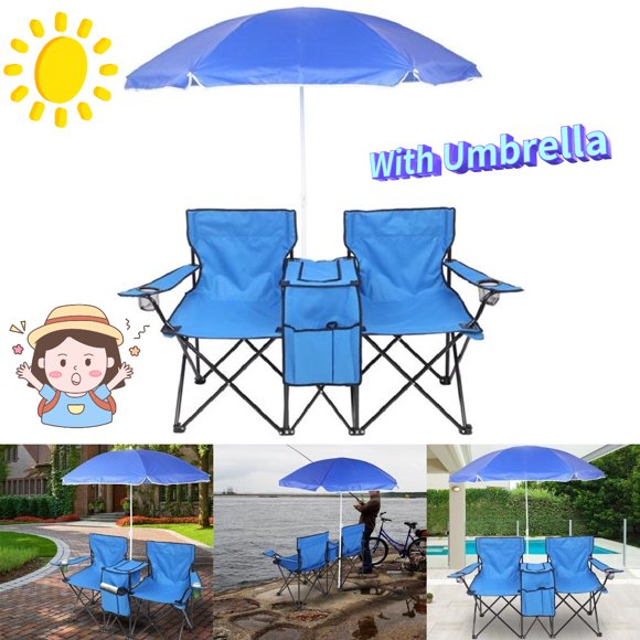 Folding Chair With Umbrella