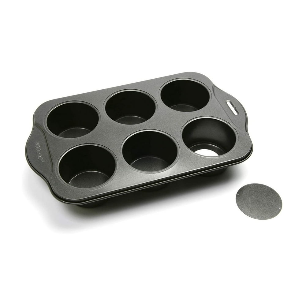 Norpro Nonstick 6 Cup Small Mini Cheesecake Muffin Cupcake Tart Quiche