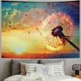 thumbnail image 2 of BCIIG Dandelion Tapestry Wall Hanging Unique Style for Home Wall Decor Art Living Room Bedroom Apartment Farmhouse Dorm 40x30inch, 2 of 6