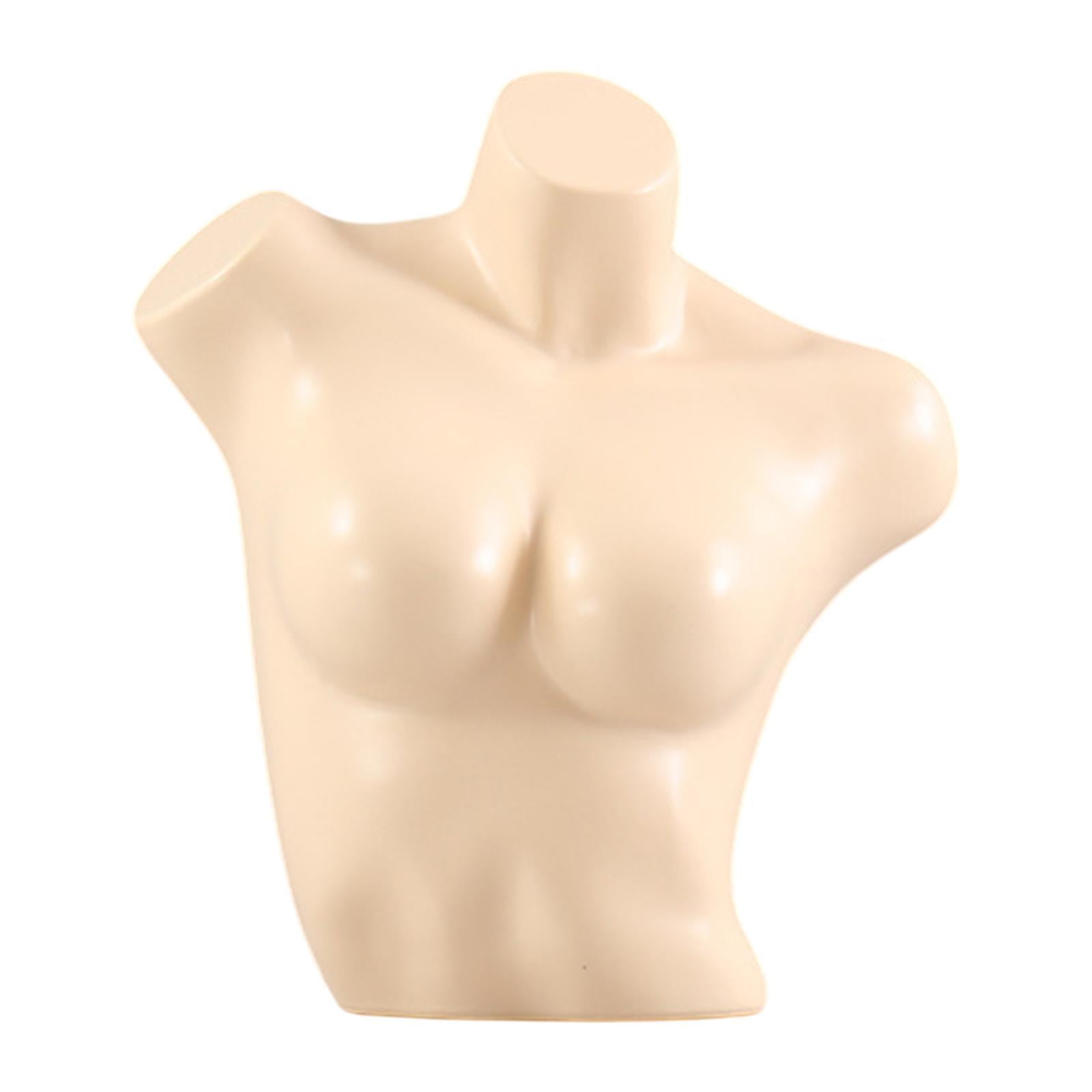Milageto Female Mannequin Bra Mannequin for Craft Shows Clothing Store Lingerie Cloakroom