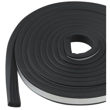 5MFL0 Weatherstrip, Black, Length 10 Ft.