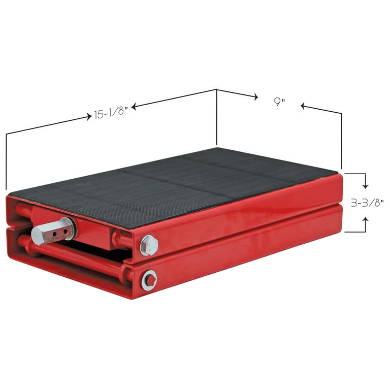 Extreme Max 5001.5044 1100 lb. Motorcycle Scissor Jack for Repair