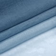thumbnail image 7 of JIUZHEN Semi Sheer Voile Ombre Curtains Grommet Top Gradient Light Filtering Window Curtains for Living Room Modern Decor, Set of 2 Panels, Denim Blue, 42 x 63 Inches Long, 7 of 7