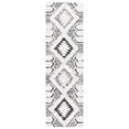 thumbnail image 2 of Safavieh Natura Miah Geometric Wool Runner Rug, Ivory/Black, 2'3" x 8', 2 of 10