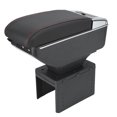 thumbnail image 2 of Universal Car Center Console Armrest Box Container Adjustable with USB Interface, 2 of 12