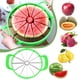 thumbnail image 2 of ¡Campaña con descuento!Cortador de sandía grande imprescindible para el verano, hecho de acero inoxidable de alta calidad, se puede utilizar para cortar sandía, melón, piña, 2 of 6