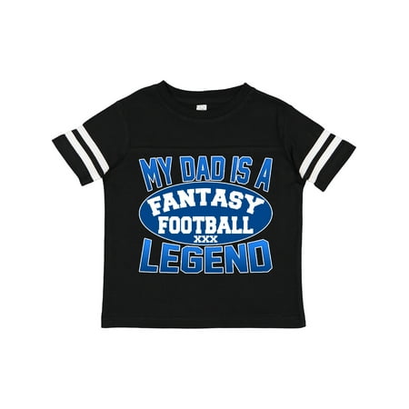 

Inktastic My Dad is a Fantasy Football Legend Gift Toddler Boy or Toddler Girl T-Shirt