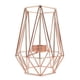 thumbnail image 3 of Portavelas de metal, soporte de velas geométricas, soporte de velas, ajuste de mesa para el hogar Afortunado Sencillez, 3 of 5