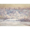 thumbnail image 2 of Adams, John Ottis 18x15 Black Ornate Wood Framed with Double Matting Museum Art Print Titled - Frosty Morning, 2 of 4