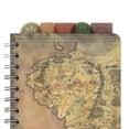 thumbnail image 5 of The Lord Of The Rings Map Of Middle-earth 5-Tab Spiral Notebook With 75 Sheets, 5 of 8