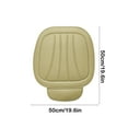 thumbnail image 3 of Honmine All Season Leather Car Seat Cushion, Full Surround Universal Fit Cover, Comfortable Auto Interior Pad, Vehicle Seat Protector, 3 of 6