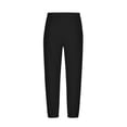 thumbnail image 6 of Men's Jogger Pants Elastic Waist Drawstring Sweatpants Tapered Fit Lightweight Outdoor Trousers with Pockets, 6 of 8