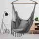 thumbnail image 5 of Silla Colgante, Relajante Nórdica, Alta Capacidad De Carga, Lona, versátil, Silla De Camping, Hamaca Con Flecos Para Balcón, 5 of 7