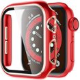 thumbnail image 1 of Funda para Apple watch Case 45mm 41mm 44mm 40mm 42mm 38mm accesorios PC Protector de pantalla de vidrio templado iWatch series 7 8 5 6 SE Tan Jianjun  unisex, 1 of 2