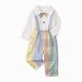 thumbnail image 6 of Paguaki Baby Boy Clothing Set Winter Baby Boy Clothes Outfits Letter Prined Romper Pants Set Baby Boy Clothing 0 6 9 12 18 24 Months, 6 of 9